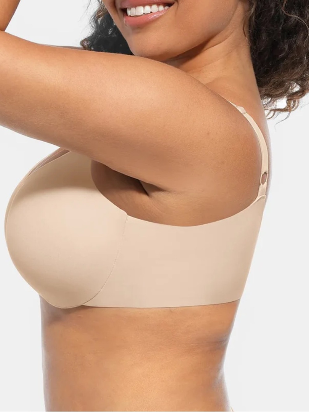 Smooth Nude T-Shirt Bra with Underwire Support - Picture 2 of 8